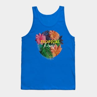 tropical party in halloween Tank Top